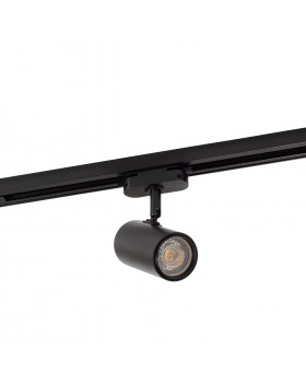 DK6002-BK Трековый светильник IP 20, 50 Вт, GU10, черный, алюминий