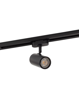 DK6002-BK Трековый светильник IP 20, 50 Вт, GU10, черный, алюминий