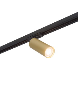 DK6202-BG Трековый светильник IP 20, 15 Вт, GU10, матовое золото с черным, алюминий-foto2