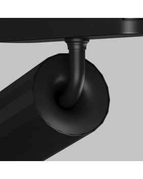 DK5341-BK Светильник для трека Air, серия Spot 4000 со светодиодом, ?50*H160мм, 48V DC, 12W, RA?95, 24°, 4000K, IP20, черный, алюминий-foto2