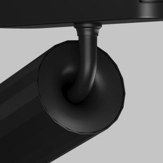 DK5311-BK Светильник для трека Air, серия Spot 3000 со светодиодом, ?50*H160мм, 48V DC, 12W, RA?95, 24°, 3000K, IP20, черный, алюминий-foto2