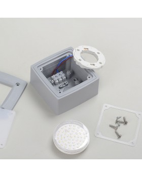 Светильник для подсветки лестниц накладной FUMAGALLI EXTRALETI 100 Square 3S1.000.000.LYG1L-foto2