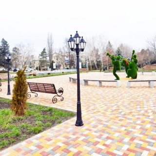 Садово-парковый фонарь FUMAGALLI RICU BISSO/RUT 2+1 E26.157.S21.AYF1R-foto6