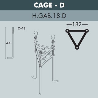 Парковый фонарь FUMAGALLI EKTOR 4000/MIDIPILAR/REMO2L R50.372.A20.LXD6L-foto7