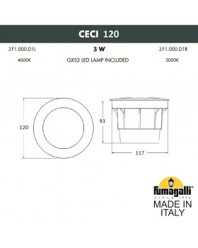 Грунтовый светильник FUMAGALLI CECI 120 2F1.000.000.LXG1L-foto6