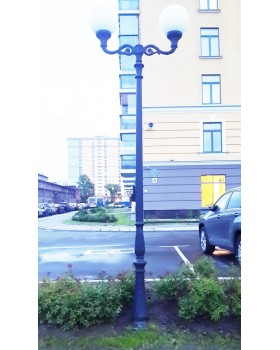 Парковый фонарь FUMAGALLI HOREB ADAM/GLOBE 400 2L G40.208.M20.AYE27-foto7