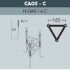 Парковый фонарь  FUMAGALLI NEBO/REMO R50.202.000.AYE27