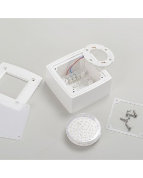 Светильник для подсветки лестниц накладной FUMAGALLI EXTRALETI 100 Square 3S1.000.000.WYG1L-foto5