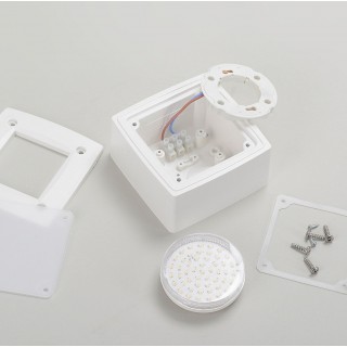 Светильник для подсветки лестниц накладной FUMAGALLI EXTRALETI 100 Square 3S1.000.000.WYG1L-foto5