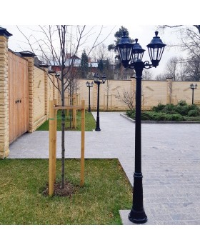 Садово-парковый фонарь FUMAGALLI RICU BISSO/RUT 3L E26.157.S30.AXF1R-foto13