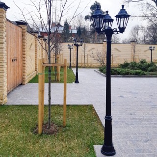 Садово-парковый фонарь FUMAGALLI RICU BISSO/RUT 3L E26.157.S30.AXF1R-foto13