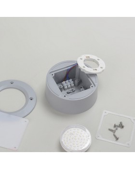 Светильник для подсветки лестниц накладной FUMAGALLI EXTRALETI 100 Round 2S1.000.000.LYG1L-foto5