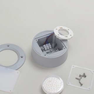 Светильник для подсветки лестниц накладной FUMAGALLI EXTRALETI 100 Round 2S1.000.000.LYG1L-foto5