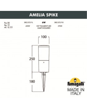 Ландшафтный светильник FUMAGALLI AMELIA SPIKE DR2.572.000.WYF1R-foto2