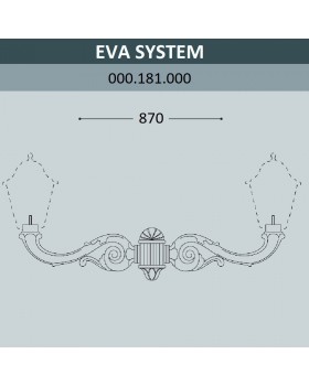 Консоль для паркового фонаря FUMAGALLI EVA SYS  000.181.000.A0