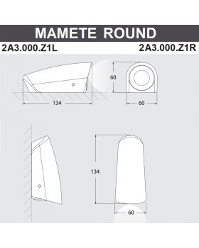 Фасадный светильник FUMAGALLI MAMETE ROUND 2A3.000.000.LXZ1L-foto5