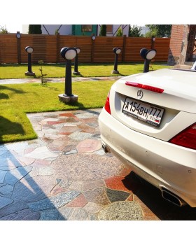 Садовый светильник-столбик наклонный FUMAGALLI GABRI REMI/LUCIA 2L 1R3.613.X20.AYE27-foto13