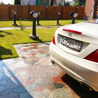 Садовый светильник-столбик наклонный FUMAGALLI GABRI REMI/LUCIA 2L 1R3.613.X20.AYE27-foto13