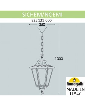 Подвесной уличный светильник FUMAGALLI SICHEM/NOEMI E35.121.000.AYH27-foto6