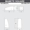 Фасадный светильник FUMAGALLI MAMETE SQUARE  1A3.000.000.LXZ1L