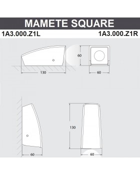 Фасадный светильник FUMAGALLI MAMETE SQUARE 1A3.000.000.WXZ1L-foto2