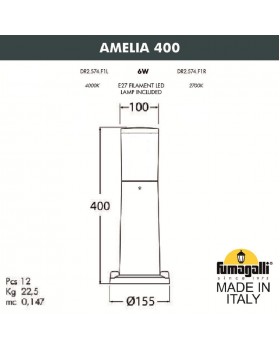 Ландшафтный фонарь FUMAGALLI AMELIA 400 DR2.574.000.BYF1R-foto3