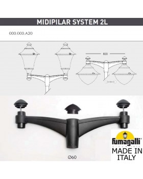 Парковый фонарь FUMAGALLI EKTOR 4000/MIDIPILAR/REMO 2L R50.372.A20.AYE27-foto4