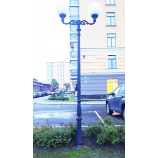 Парковый фонарь FUMAGALLI HOREB ADAM/GLOBE 400 2L G40.208.M20.AYE27-foto2