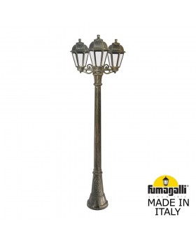 Садово-парковый фонарь FUMAGALLI ARTU BISSO/SABA 3L K22.158.S30.BXF1R