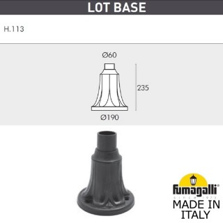 Ландшафтный фонарь FUMAGALLI LOT/SIMON U33.113.000.AXH27-foto7
