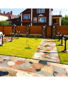 Садовый светильник-столбик наклонный FUMAGALLI GABRI REMI/LUCIA 2L 1R3.613.X20.AYE27-foto7