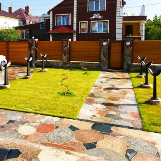 Садовый светильник-столбик наклонный FUMAGALLI GABRI REMI/LUCIA 2L 1R3.613.X20.AYE27-foto7