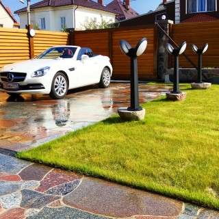 Садовый светильник-столбик наклонный FUMAGALLI GABRI REMI/LUCIA 2L 1R3.613.X20.AYE27-foto9