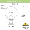 Ландшафтный фонарь FUMAGALLI MIKROLOT/G300. G30.110.000.WYF1R