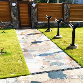 Садовый светильник-столбик наклонный FUMAGALLI GABRI REMI/LUCIA 2L 1R3.613.X20.AYE27-foto12