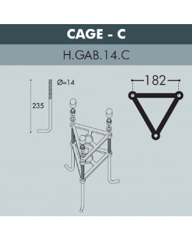 Парковый фонарь FUMAGALLI NEBO/G300. G30.202.000.VXF1R-foto7