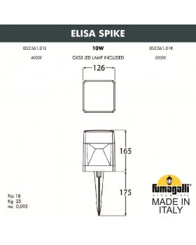 Ландшафтный светильник FUMAGALLI ELISA SPIKE DS2.561.000.LXD1L-foto5