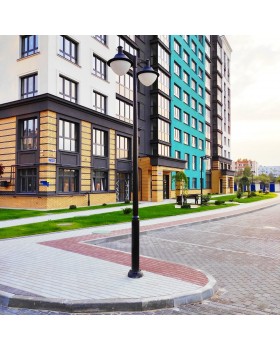 Парковый фонарь FUMAGALLI EKTOR 4000/MIDIPILAR/VIVI 2L LED-HIP V50.372.A20.AXH27-foto6