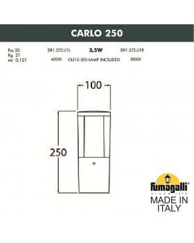 Ландшафтный фонарь FUMAGALLI CARLO 250 DR1.573.000.AXU1L-foto7