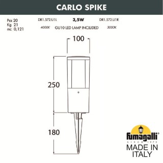 Ландшафтный светильник FUMAGALLI CARLO SPIKE DR1.572.000.WXU1L-foto2