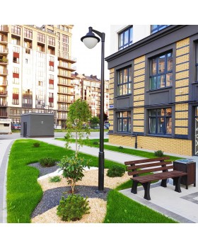 Парковый фонарь  FUMAGALLI EKTOR 4000/MIDIPILAR/VIVI 1L LED-HIP V50.372.A10.AXH27-foto19