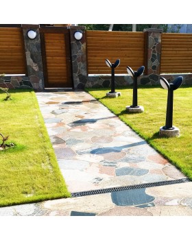 Садовый светильник-столбик наклонный FUMAGALLI GABRI REMI/LUCIA 2L 1R3.613.X20.AYE27-foto4