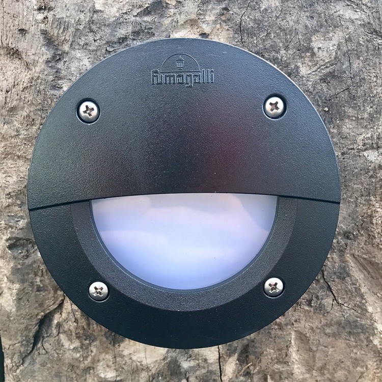 Светильник для подсветки лестниц встраиваемый FUMAGALLI LETI 100 Round-EL 2C3.000.000.AYG1L