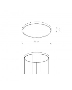 Основание для светильника Nowodvorski Cameleon Canopy H 10275-foto2