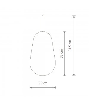 Плафон Nowodvorski Cameleon Pear M 10330-foto2