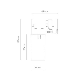 Основание для светильника Nowodvorski Cameleon Adapter Ctls 8281-foto2