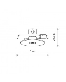 Основание для светильника Nowodvorski Cameleon Canopy F Mini Gold 11188-foto2