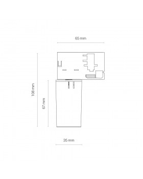 Основание для светильника Nowodvorski Cameleon Adapter Ctls 8282-foto2