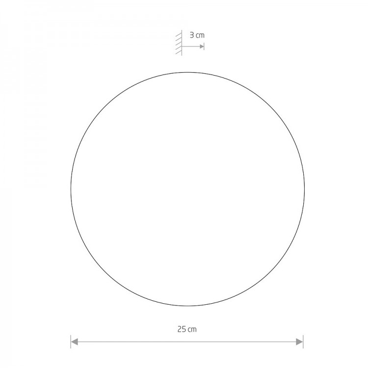 Настенный светильник Nowodvorski Ring Led M 10350