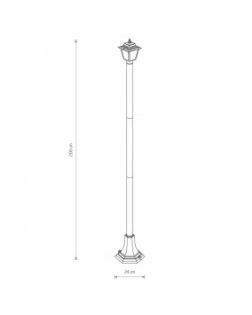 Уличный светильник Nowodvorski Ana 10502-foto2